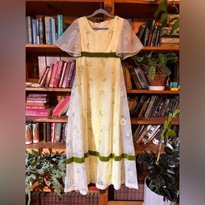 1950’s Prom Dress, Size XS, Floral